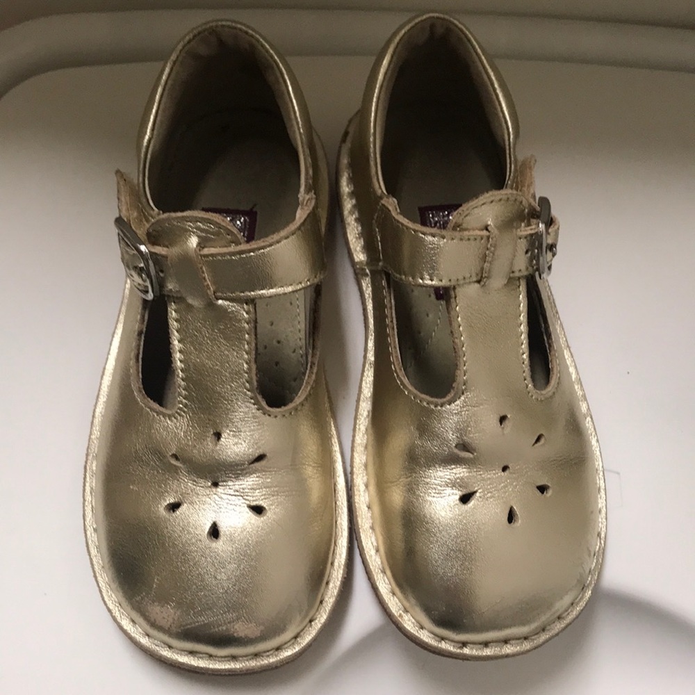 Gold L’Amour Shoes